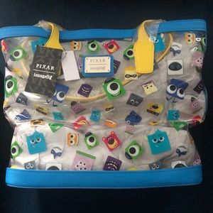 Loungefly Pixar Clear Tote